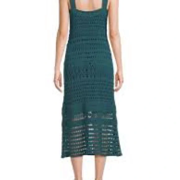 Vince Cotton Lace Midi Dress Size XS